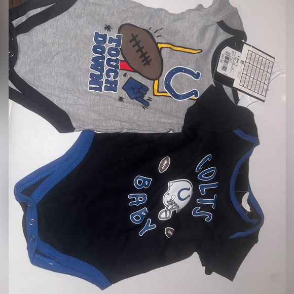 Colts onesies BNWT 6-9M - both in lot - Picture 1 of 1